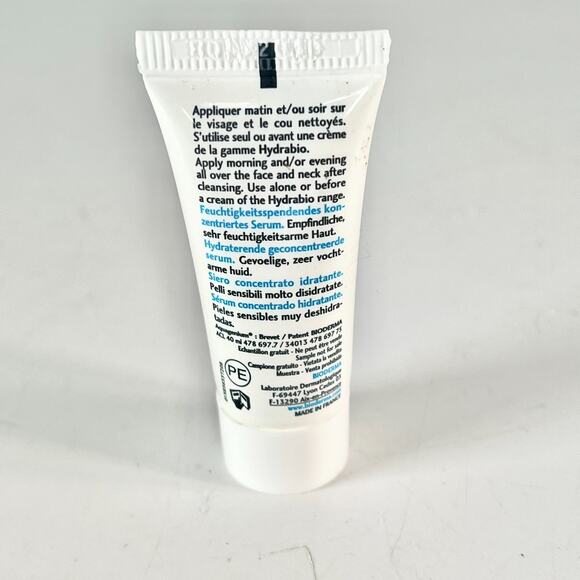 Bioderma Hydrabio Moisturizing Cream Concentrate Sensitive Travel .17 oz 5ml New - Picture 4 of 6